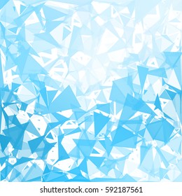 Blue Break Mosaic Background, Creative Design Templates