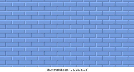 blue brick texture background. design for banner, poster, social media, web.
