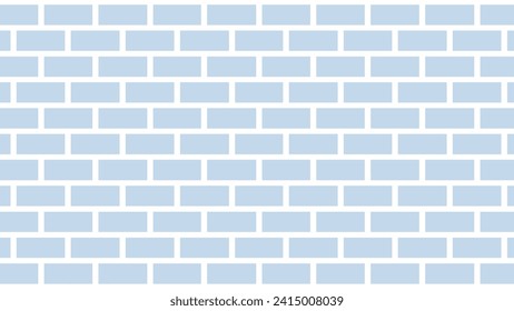 Blaue Ziegelwand auf Hintergrund