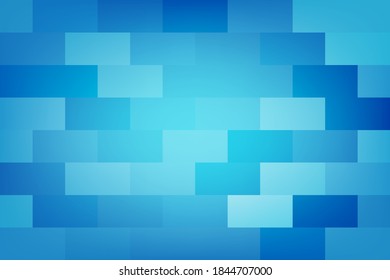 Blue bricks, brick wall vector illustration, background, design for business, illustration, web, landing page, wallpaper.