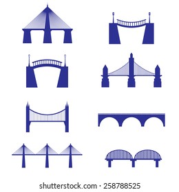 Blue Bridge Icons