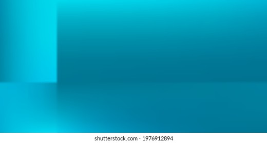 Blue Bright Aqua Dark Gradient Mesh Illustration. Sea Modern Vibrant Trendy Screens Background. Water Turquoise Ocean Watercolor Colorful Blurred Texture. Azure Blank Empty Smooth Surface Backdrop.