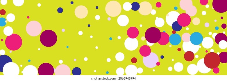 Blue Bright Beige White Pink Circles Design Pic. Rainbow Indigo Purple Violet Vivid Print. Multicolor Pastel Green Dark Children Background. Play Color Yellow Kids Vibrant Red Textile.