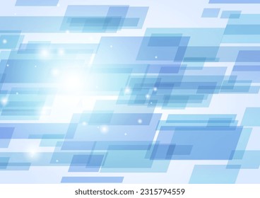 blue bright digital technology background