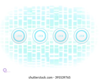 Blue Bright Mosaic Tiles Graphics for Your Shiny Wallpaper