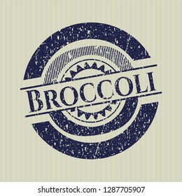 Blue Broccoli distress rubber grunge texture stamp
