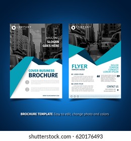 Blue Brochure Design