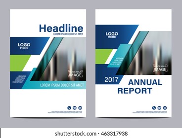 Blue Brochure Layout design template. Annual Report Flyer Leaflet cover Presentation Modern background. illustration vector in A4 size