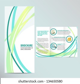 Blue Brochure Template