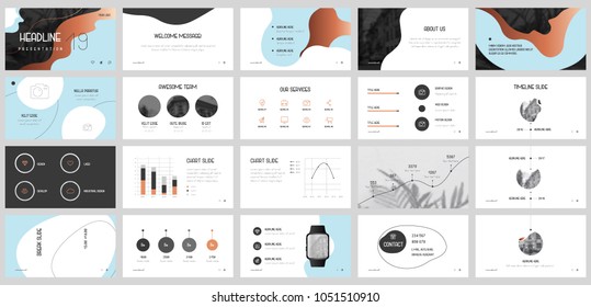 Blue and Bronz elements for infographics on a white background. Presentation templates. Use in presentation, flyer and leaflet, corporate report, marketing, advertising, annual report, banner.
