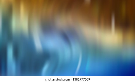 Blue and Brown Blurry Background Design