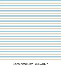 blue with brown Horizontal Stripe design, horizontally seamless