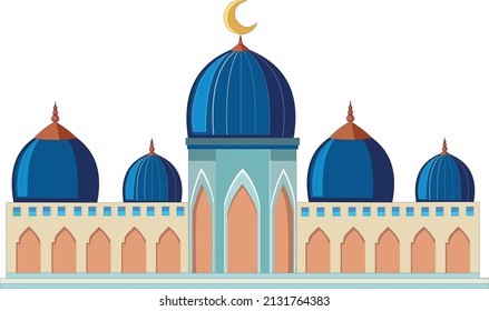 blue and brown mosque pictures that can be combined with your favorite colors