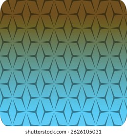 Blue and Brown Pattern Design Elegant Decorative Background