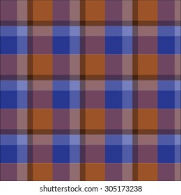 blue brown plaid tartan pattern vector