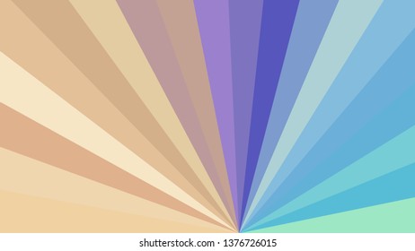 Blue and Brown Radial Background