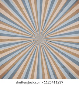 Blue and brown rays vector background