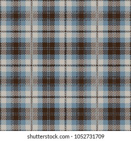 Blue And Brown Tartan Plaid Pattern