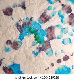 Blue Brown Tie Dye. Blue Green Vector Paint. Japanese Pastel Pattern. White Circle Tie Dye. Vector Dyed Tie Dye. Dirty Tie Dye Pattern. Hippie Gradient Batik. Swirl Watercolor. Vector Dyed Watercolor