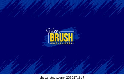Blue brush background with circular effect