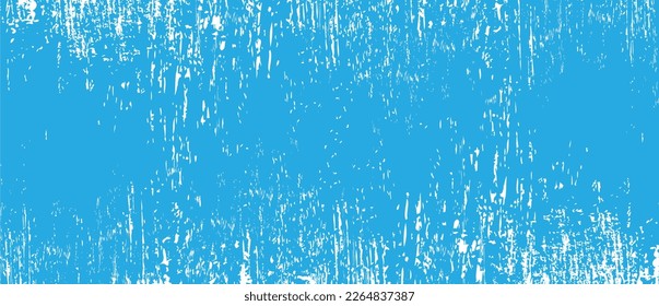 Blue brush background. Blue ink splash on backdrop. Brush background for wallpaper, paint splatter template, dirt banner, watercolor design, dirty texture. Trendy brush background, vector