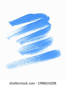 Blue brush paint grunge texture  background vector. Perfect design for logo, headline and sale banner. 