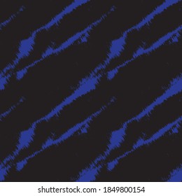 Blue Brush stroke fur pattern design for fashion prints, homeware, graphics, backgrounds