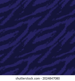 Blue Brush stroke fur pattern design for fashion prints, homeware, graphics, backgrounds