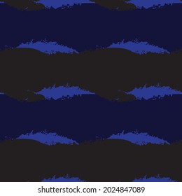 Blue Brush stroke fur pattern design for fashion prints, homeware, graphics, backgrounds