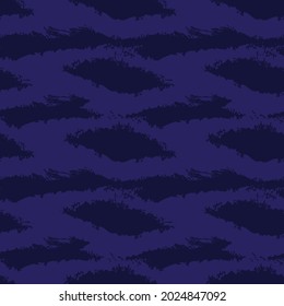 Blue Brush stroke fur pattern design for fashion prints, homeware, graphics, backgrounds