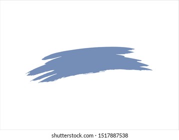 blue brush stroke paint background vector design