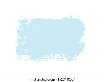 blue brush stroke paint background vector design