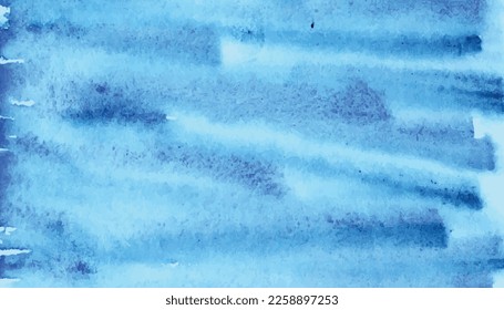 blue brush stroke watercolor tie-dye pattern background illustration