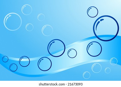 Blue Bubble