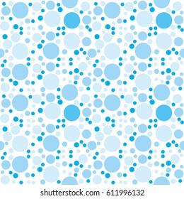 blue bubble image,color tile - Geometric seamless pattern