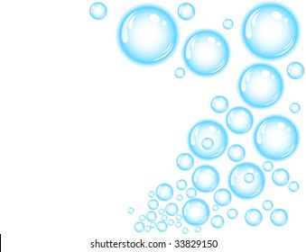 blue bubble splash