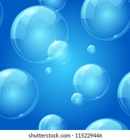 Blue bubbles