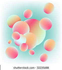 blue bubbles