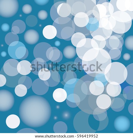 blue bubbles bacground icon, vector illustraction design image