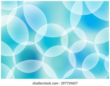 blue bubbles background