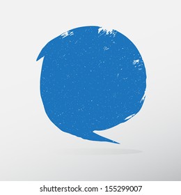Blue bubbles vector