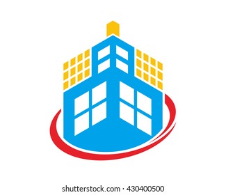 blue building skyscraper cityscape architecture image vector