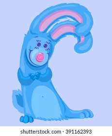 blue bunny