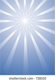 Blue burst