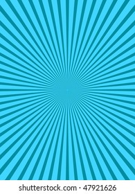 blue burst abstract background