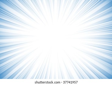 Blue burst background