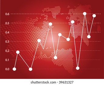 Blue business background.