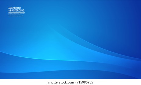 Blue business background