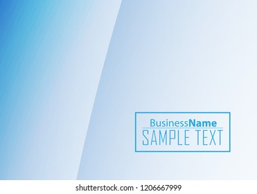 Blue business banner background. Trendy banner on colorful backdrop. Abstract flyer design background.  Web banner, header layout template. Business card template. Abstract flyer design background.