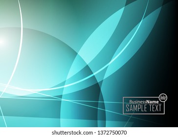 Blue business banner background. Trendy banner on colorful backdrop. Abstract flyer design background.  Web banner, header layout template. Business card template. Abstract flyer design background.